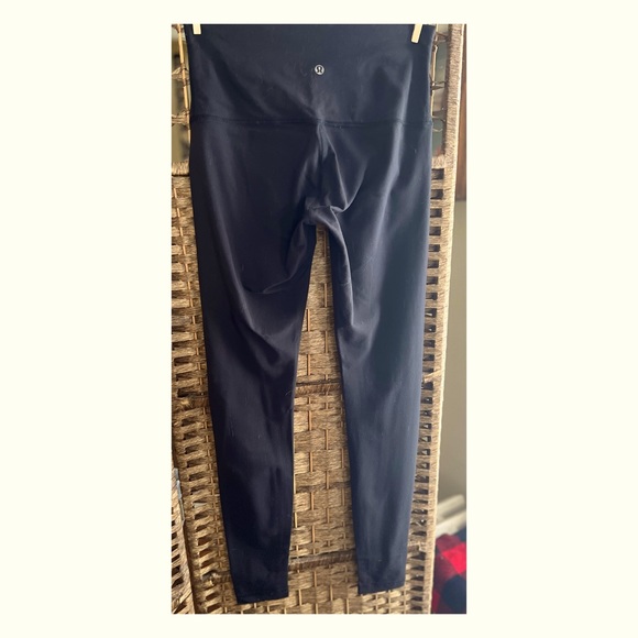 Lululemon Align™ High-Rise black pant size 6. 27” waist- 37” hip. - Picture 1 of 5